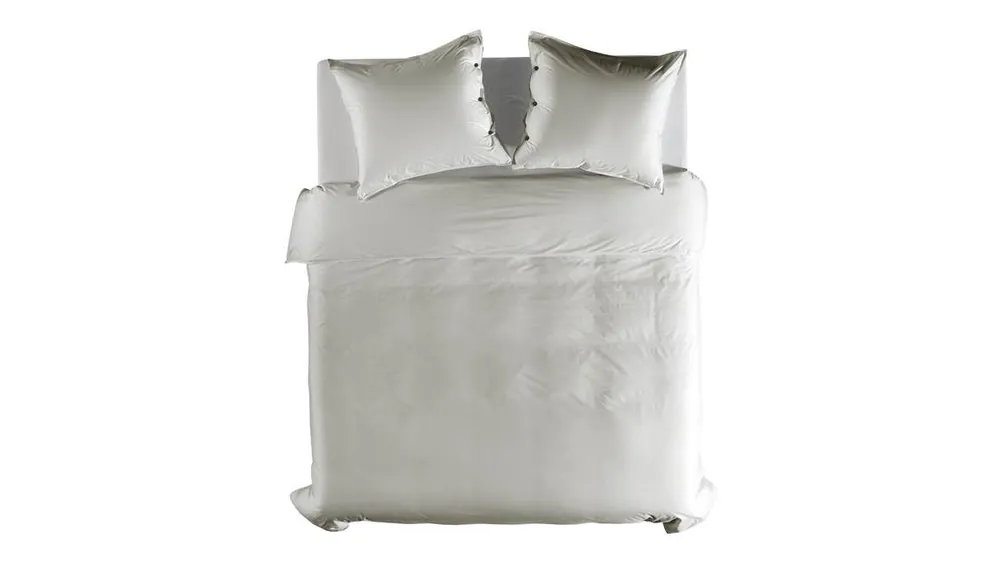 Direct Verzonden Yellow Percale dekbedovertrek tender grey