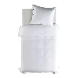 Merkproduct Yellow Percale dekbedovertrek white