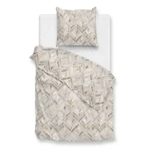 Zohome Lupe dekbedovertrek natural Flitsaanbieding