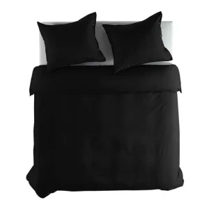 Fabrieksprijs Yellow Percale dekbedovertrek volcano black