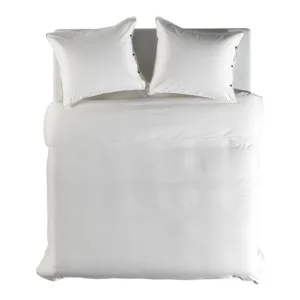 Yellow Percale dekbedovertrek off-white Goedkoop