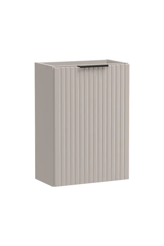 Comad Adele Cashmere fonteinkast met ribbelfront 40cm taupe Voordeelprijs