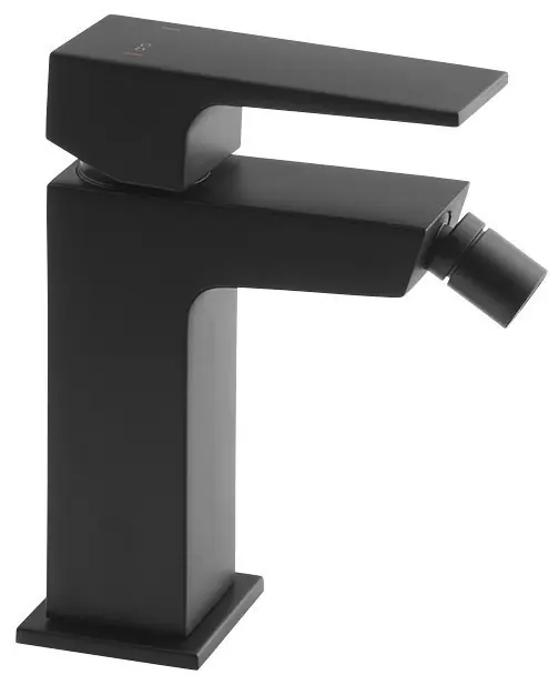 Beperkt Aanbod Sapho Dimy bidet mengkraan zonder pop up waste zwart mat