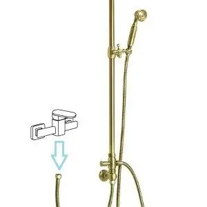Sapho Vanity regendouche zonder douchekraan retro brons Beste Prijs