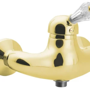 Sapho Kirké Crystal wand douchemengkraan goud Voordeelprijs