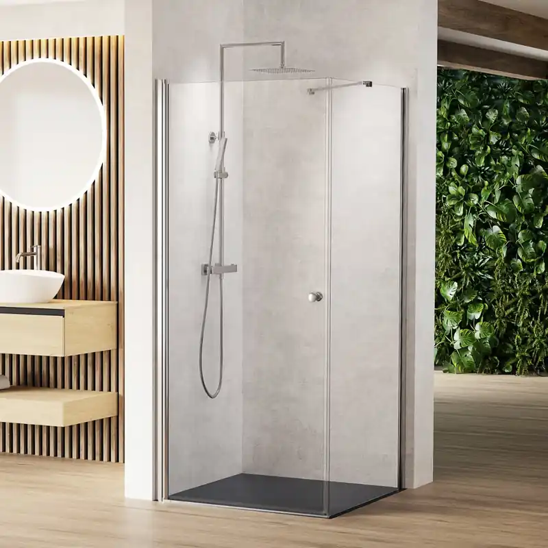 Wereldwijde Verzending Sanigoods Blinc douchecabine 90x90cm chroom