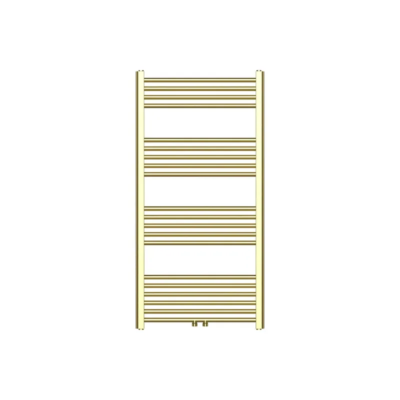Sanigoods Base handdoek radiator 120x60cm 414 watt MO aansluiting geborsteld goud Dagaanbieding