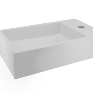 Mueller Dash fontein met kraangat rechts 40x22x10cm Merkproduct