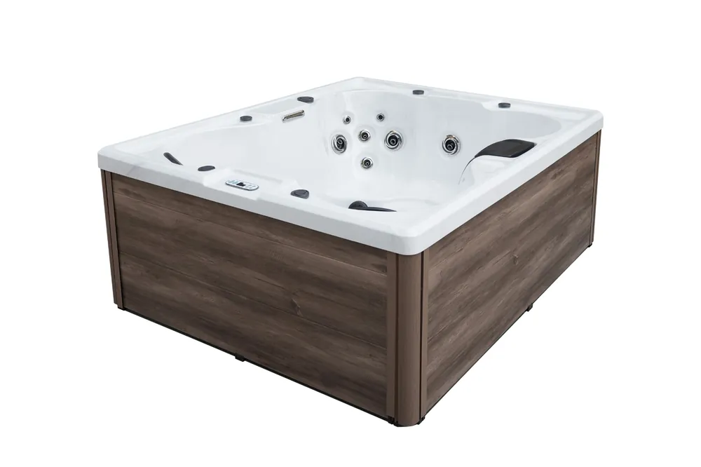 Topkwaliteit Badstuber Catania outdoor whirlpool 5-persoons wit