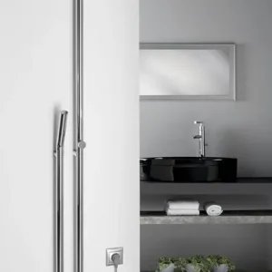 Sapho Duopasso elektrische handdoek radiator 12x170cm chroom Fabrieksprijs