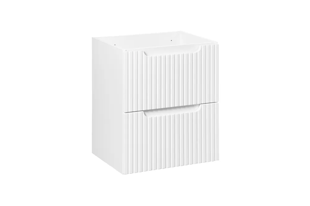 Comad Nova White onderkast met 2 lades 50x40x60cm wit Direct Verzonden