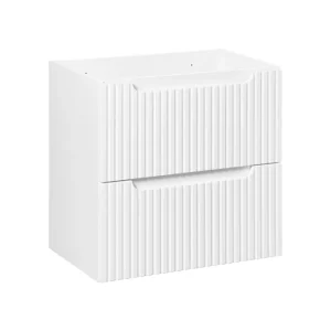 Comad Nova White onderkast met 2 lades 60x40x60cm wit Exclusieve Aanbieding
