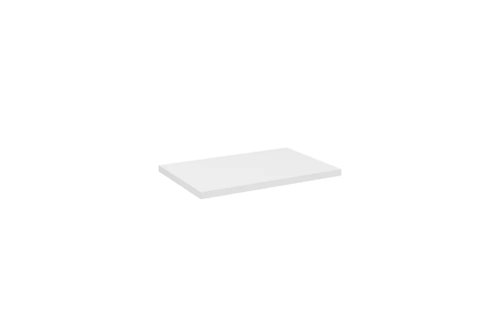 Comad Nova White wastafel toppaneel 60x40cm wit Authentiek
