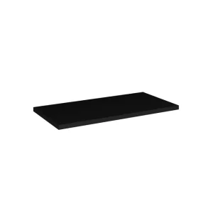 Comad Nova Black wastafel toppaneel 80cm zwart Weekendaanbieding
