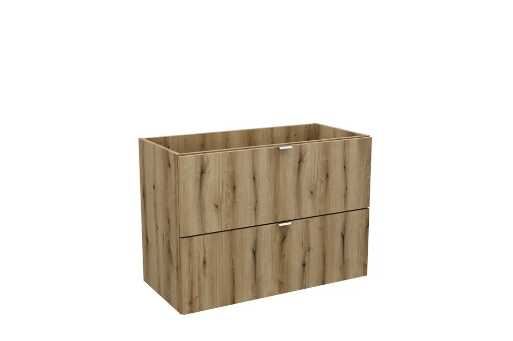Comad Nova Oak onderkast met 2 lades 80x40x60cm eiken Laatste Versie