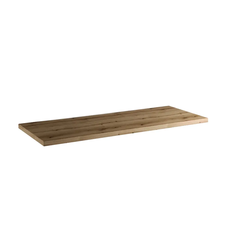 Nieuw Comad Nova Oak wastafel toppaneel 100cm eiken