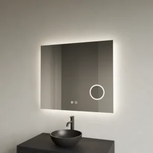 Aanbieding Gliss Design Lumin spiegel met LED-verlichting 60x70cm