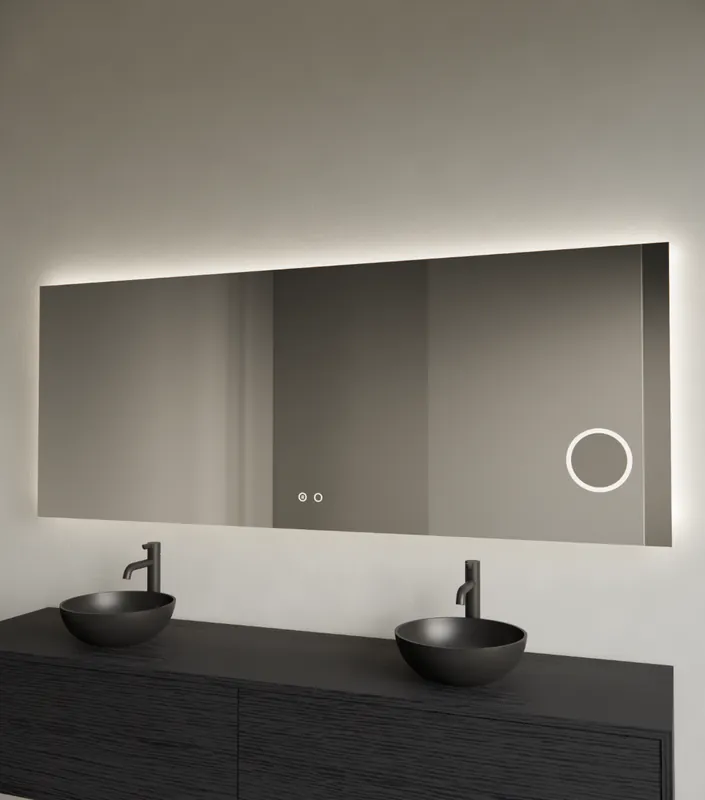 Gliss Design Lumin spiegel met LED-verlichting 140x70cm Bestseller