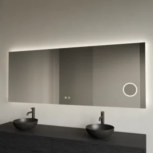 Koop Vandaag Gliss Design Lumin spiegel met LED-verlichting 180x70cm