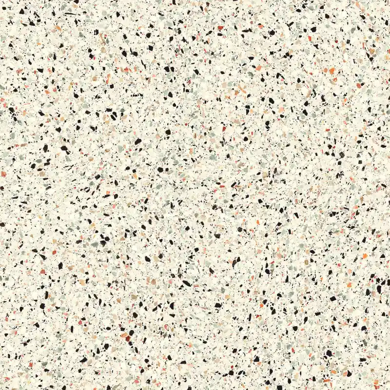 Garantie Inbegrepen Jabo Medley Cream terrazzo vloertegel 120x120cm gerectificeerd