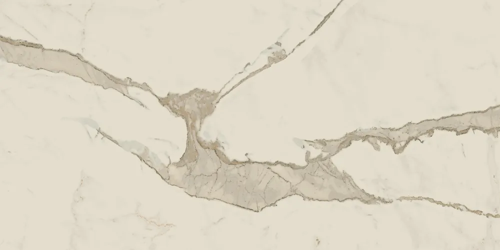 Tegelsample: Jabo Exigo Calacatta vloertegel beige mat 60x30cm gerectificeerd Laatste Kans