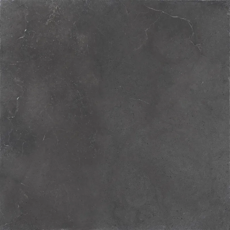 Nu Kopen Tegelsample: Jabo Hollstone Obsidian vloertegel antraciet 80x80cm gerectificeerd