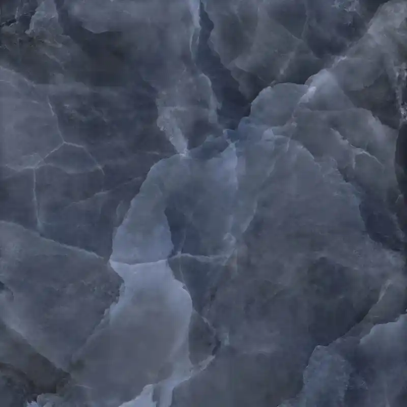 Tegelsample: Jabo Onyx Blue vloertegel 120x120cm gerectificeerd Seizoensaanbieding