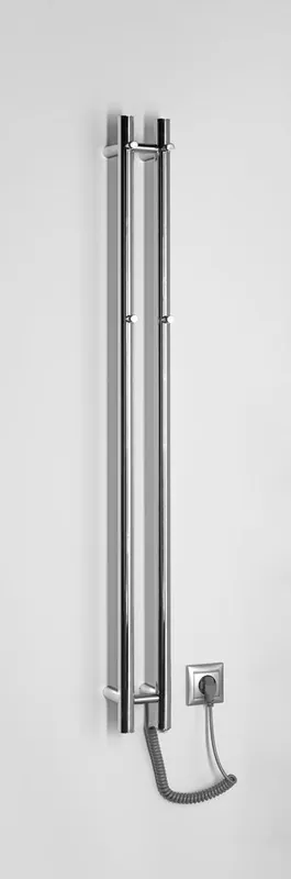 Goedkoop Sapho Papinado elektrische handdoekradiator 10.9x120cm chroom 40W