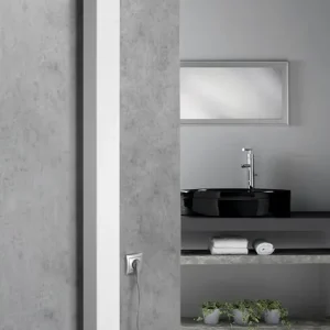 Sapho Cubiq badkamerradiator 10x180cm wit mat 365W Direct Verzonden