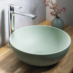 Merkproduct Sapho Formigo betonnen waskom 39cm groen