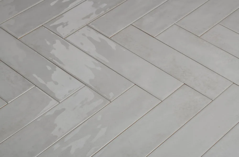 DTG Nissel wandtegel 7.5x30cm wit Beperkt Aanbod