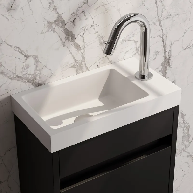 Brauer Chrome Edition opbouw fonteinkraan met gebogen uitloop chroom Gereduceerde Prijs