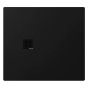 Polysan Treneca douchebak 100x90cm zwart mat Wereldwijde Verzending