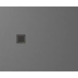 Polysan Treneca douchebak 110x90cm grijs mat Merkproduct