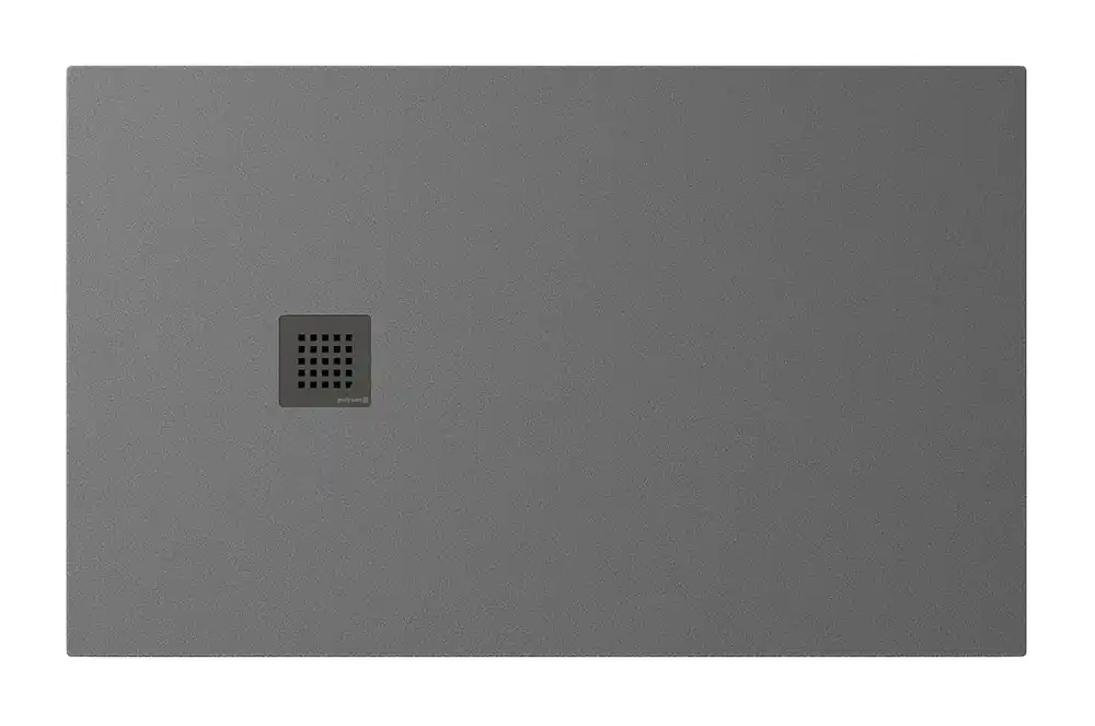 Polysan Treneca douchebak 130X80cm grijs mat Laatste Versie