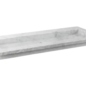 Beste Prijs Forzalaqua Nova wastafel 100x50cm met kraangat carrara gekapt