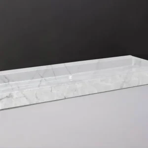 Alleen Vandaag Forzalaqua Palermo wastafel 120x50cm zonder kraangat carrara gekapt