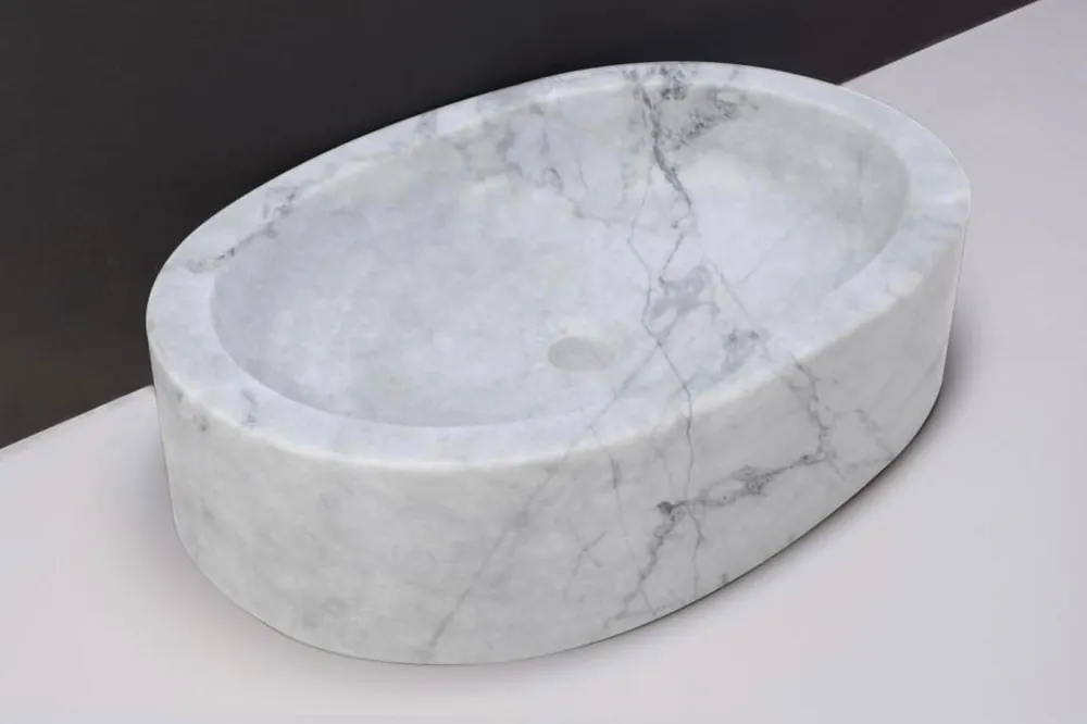 Forzalaqua Firenze waskom 50x35cm carrara Alleen Vandaag