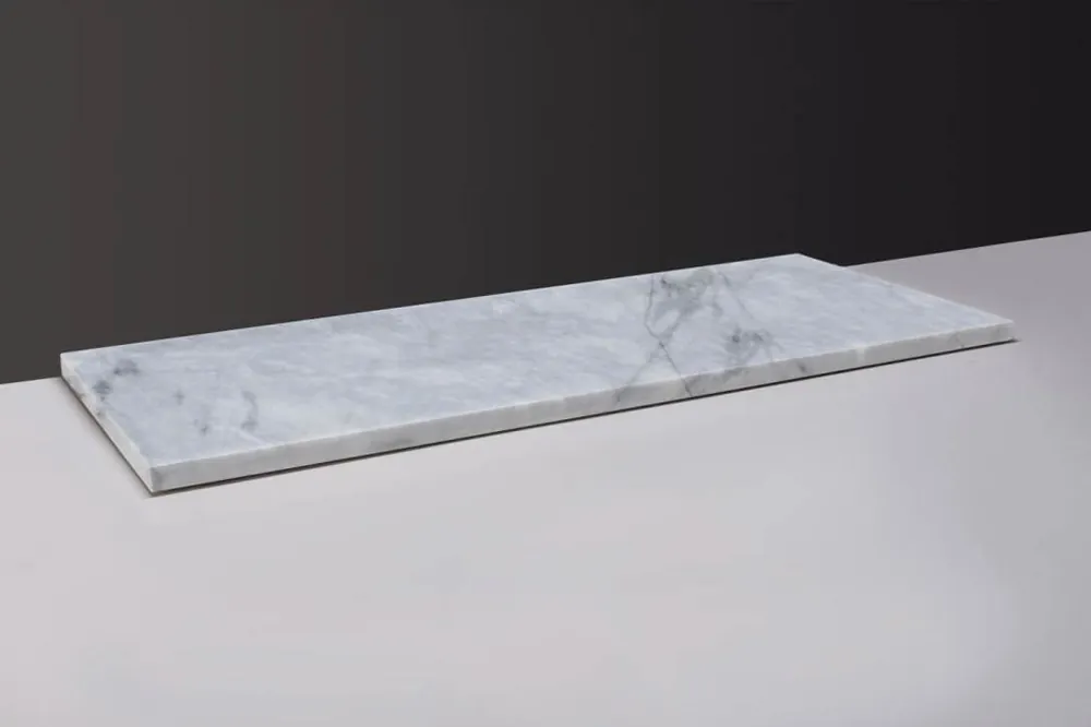 Handgemaakt Forzalaqua toppaneel natuursteen 60x50cm carrara