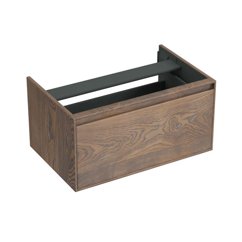 Aanbieding Forzalaqua Reno onderkast 80cm 1 lade havanna