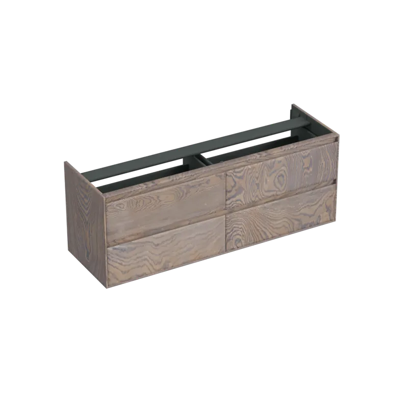 Beperkt Aanbod Forzalaqua Reno onderkast 160cm 4 lades silver grey
