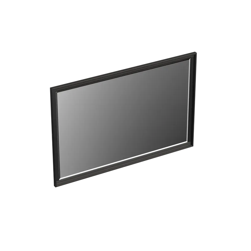 Weekendaanbieding Forzalaqua Reno spiegel 120x80cm black oiled