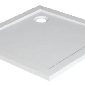 Mueller Splash luxe douchebak 90x90x4cm wit Modern