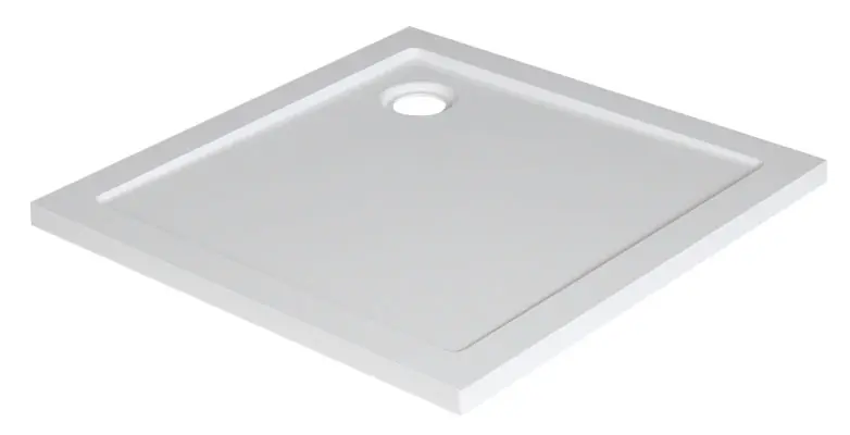 Mueller Splash luxe douchebak 80x80x4cm wit Gecertificeerd