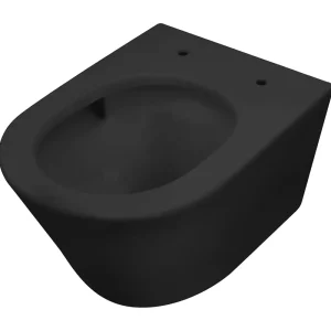 Mueller Afesta randloos wandcloset Tornado flush mat zwart Meest Verkocht