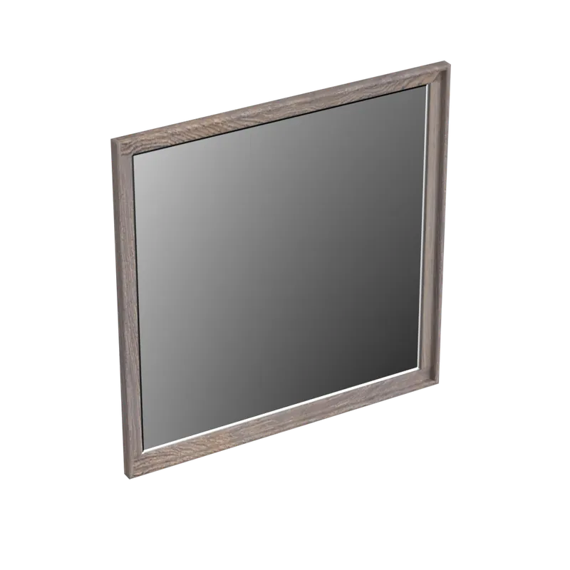 Budget Forzalaqua Reno spiegel 80x80cm silver grey
