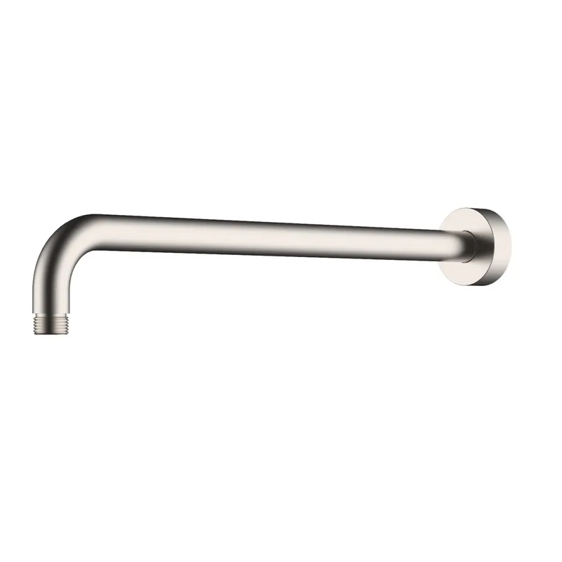Mueller Round douche arm 35cm geborsteld staal Actieprijs