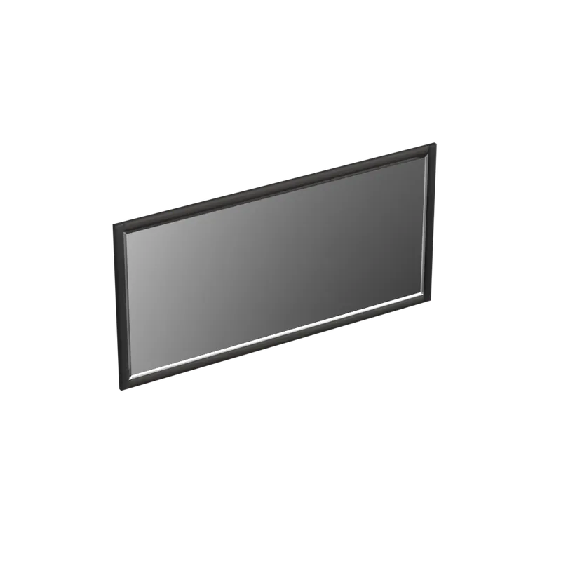 Beperkte Voorraad Forzalaqua Gela spiegel 160x80cm black oiled