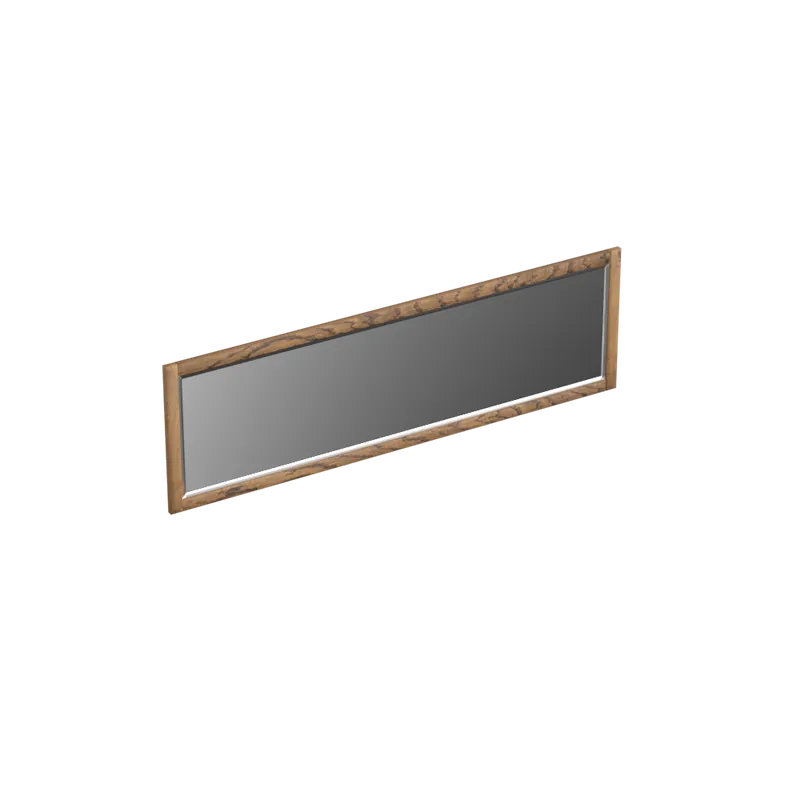 Bestel Nu Forzalaqua Gela spiegel 160x50cm castle brown