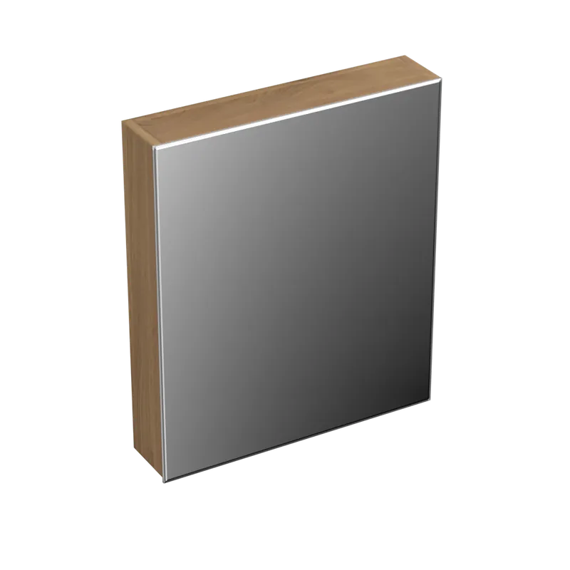Weekendaanbieding Forzalaqua Uni spiegelkast 60x70cm links oyster